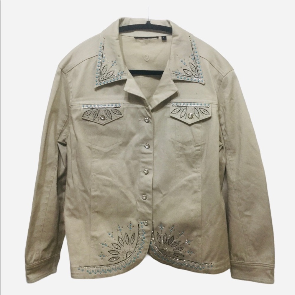 Christine Alexander Swarovski Crystal Jacket